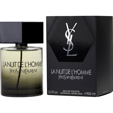 la nuit de l'homme yves saint laurent 2017|la nuit de l'homme 100ml.